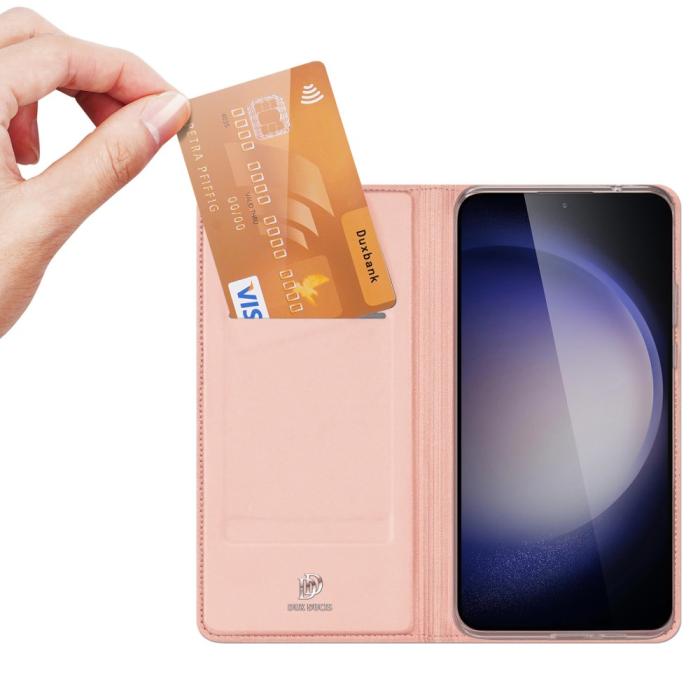 Bild 2, DUX DUCIS DUX DUCIS Galaxy S24 Plus Fodral Skin Pro Roséguld - Teknikhallen.se