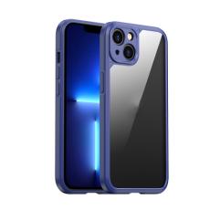 IPAKY IPAKY iPhone 14 Skal Shockproof Hybrid Bl&aring; - Teknikhallen.se