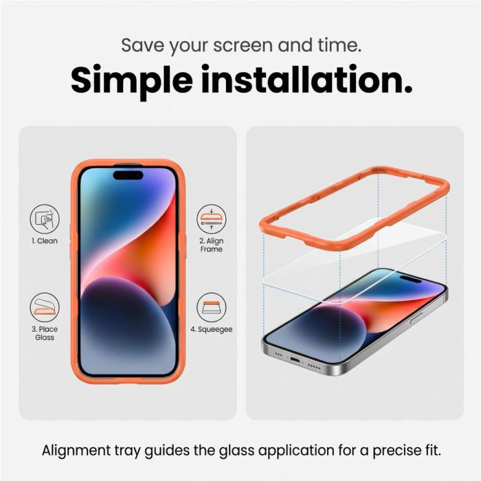Bild 5, Tech-Protect Tech-Protect iPhone 18 Pro Max 3-PACK Skärmskydd/Linsskydd - Teknikhallen.se