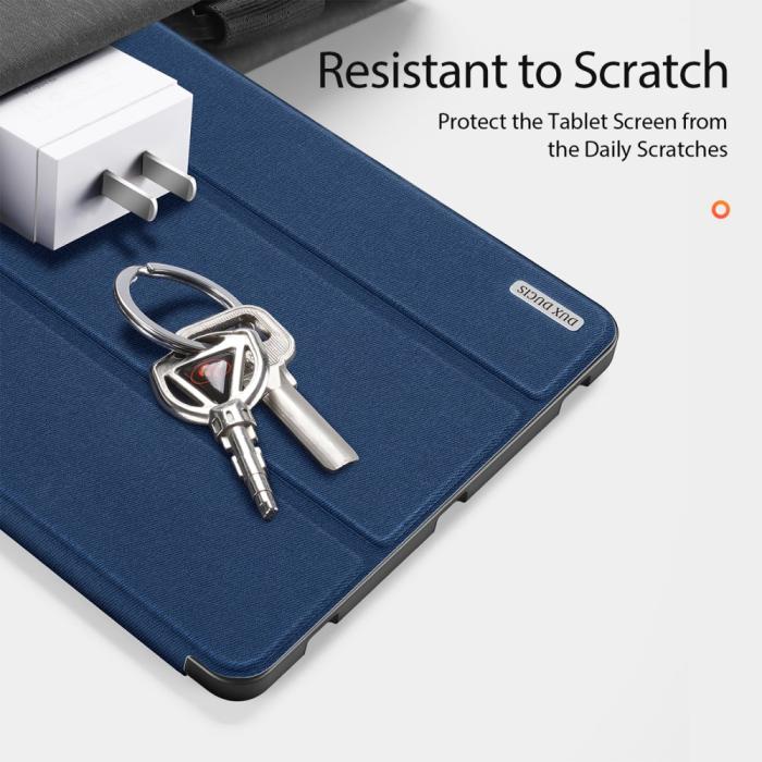 Bild 5, DUX DUCIS DUX DUCIS Galaxy Tab S9 Plus Fodral DOMO Tri-Fold Blå - Teknikhallen.se