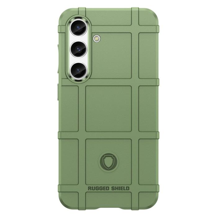 Bild 2,  Samsung Galaxy S24 Skal Robust Grön - Teknikhallen.se