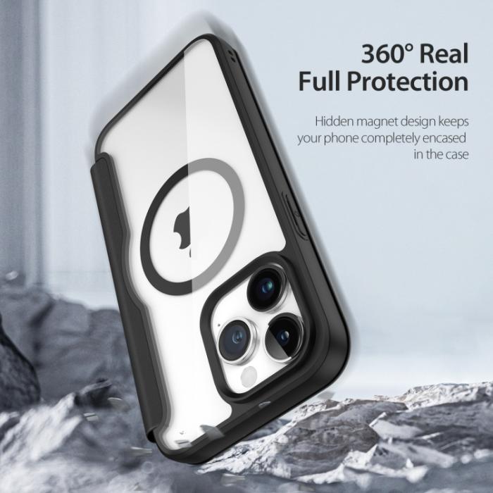 Bild 6, DUX DUCIS DUX DUCIS iPhone 15 Pro Max Fodral MagSafe Skin X Pro - Teknikhallen.se
