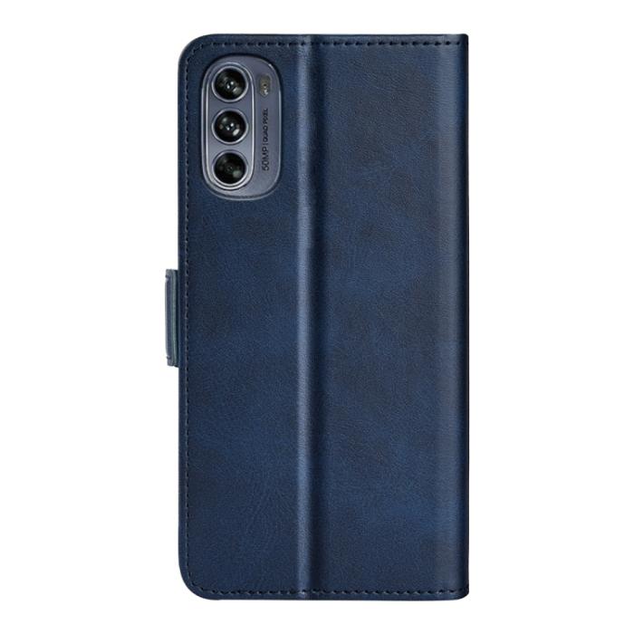 Bild 3,  Motorola Moto G62 5G Fodral Magnetisk Stängning Blå - Teknikhallen.se