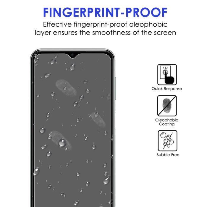 Bild 2,  Samsung Galaxy A23 5G Skärmskydd Härdat Glas - Teknikhallen.se