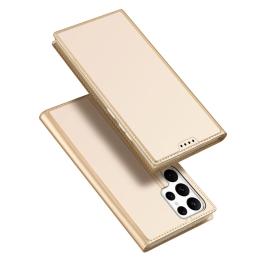 DUX DUCIS DUX DUCIS Samsung Galaxy S23 Ultra Fodral Skin Pro Guld - Teknikhallen.se