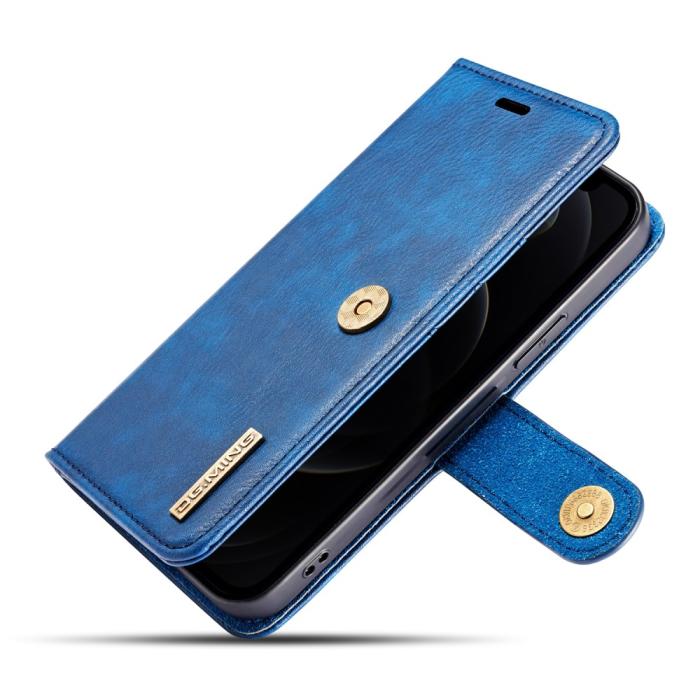 Bild 6, DG.MING iPhone 12 / 12 Pro - DG.MING 2in1 Fodral / Magnet Skal - Blå - Teknikhallen.se