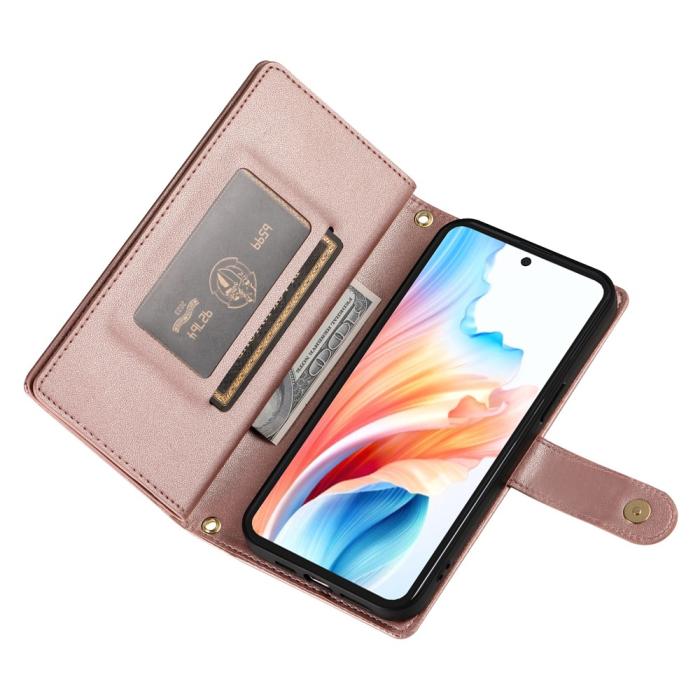 Bild 2,  Samsung Galaxy A27 5G Fodral Med Kortfack Roséguld - Teknikhallen.se