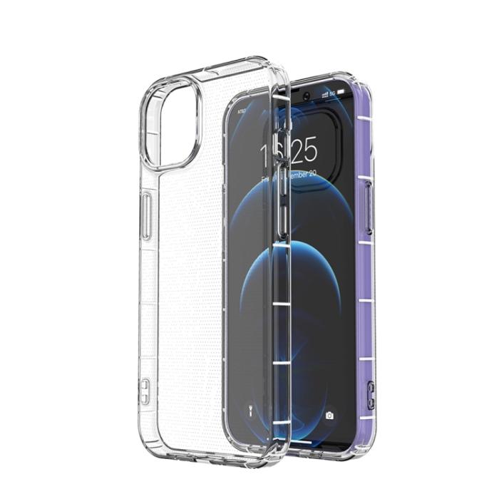 Bild 2,  iPhone 14 Plus Skal Airbag Shockproof TPU Transparent - Teknikhallen.se