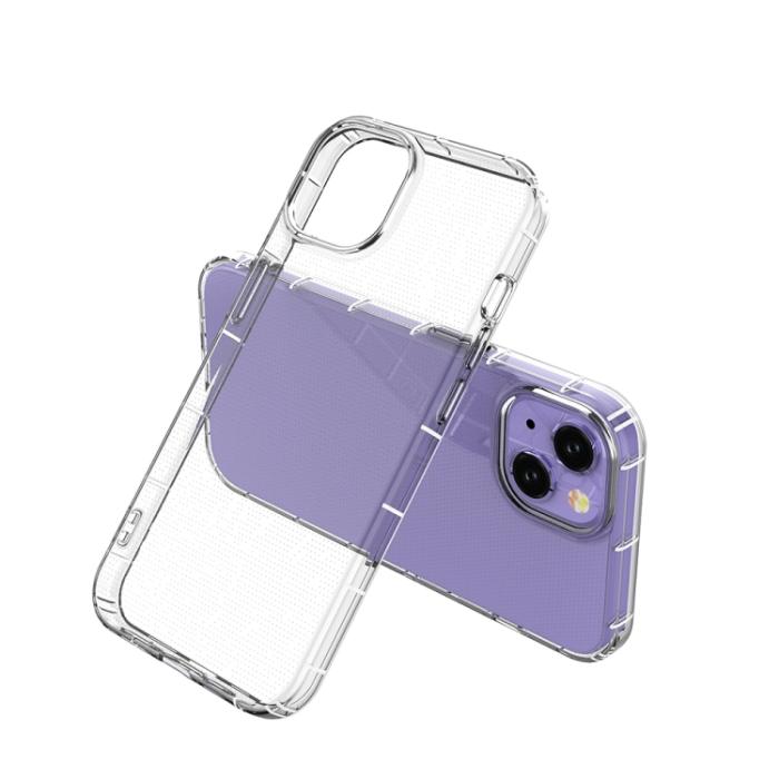 Bild 3,  iPhone 14 Plus Skal Airbag Shockproof TPU Transparent - Teknikhallen.se
