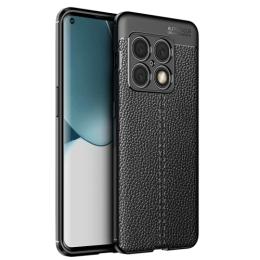  OnePlus 10 Pro 5G Skal Litchi Textur Svart - Teknikhallen.se