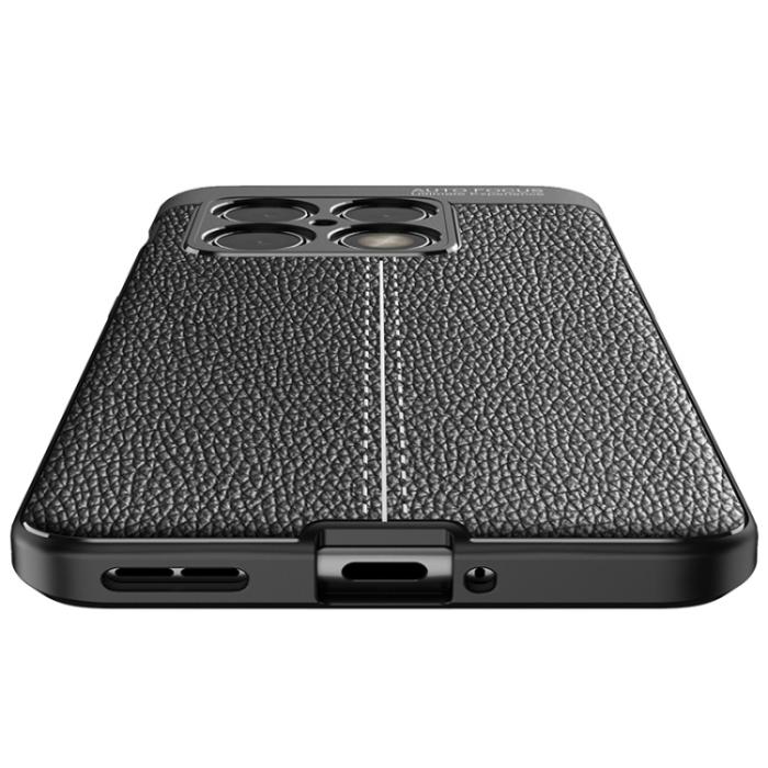 Bild 3,  OnePlus 10 Pro 5G Skal Litchi Textur Svart - Teknikhallen.se