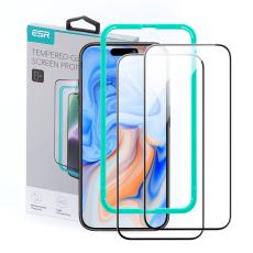 ESR ESR iPhone 15 Plus 2-PACK Sk&auml;rmskydd H&auml;rdat Glas - Teknikhallen.se