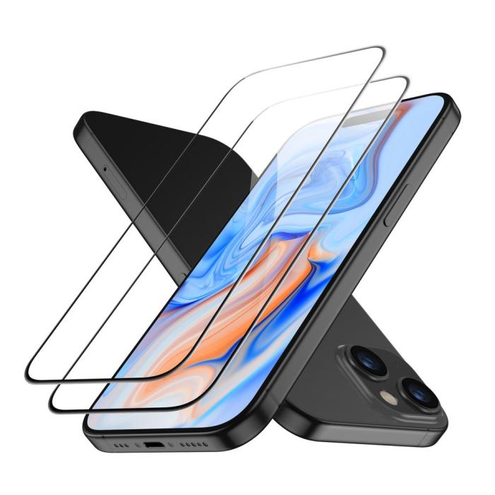 Bild 3, ESR ESR iPhone 15 Plus 2-PACK Skärmskydd Härdat Glas - Teknikhallen.se