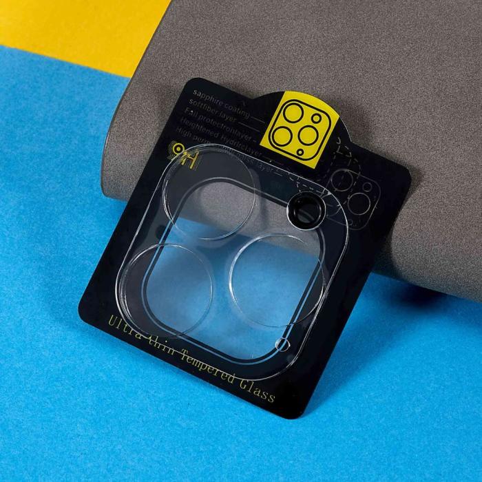 Bild 4,  iPhone 16 Pro Linsskydd 2-PACK Härdat Glas - Teknikhallen.se