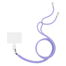  Mobilsn&ouml;re / Mobilhalsband / Mobilh&aring;llare Lila - Teknikhallen.se