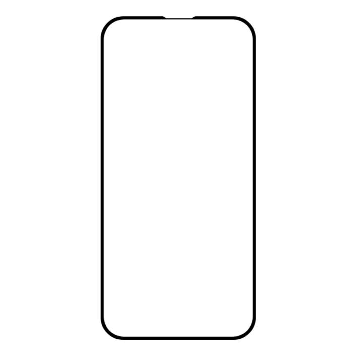 Bild 2,  iPhone 14 / 13 / 13 Pro - Heltäckande Skärmskydd Härdat Glas - Teknikhallen.se