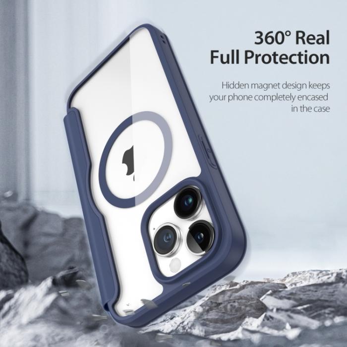 Bild 6, DUX DUCIS DUX DUCIS iPhone 15 Pro Max Fodral MagSafe Skin X Pro - Teknikhallen.se