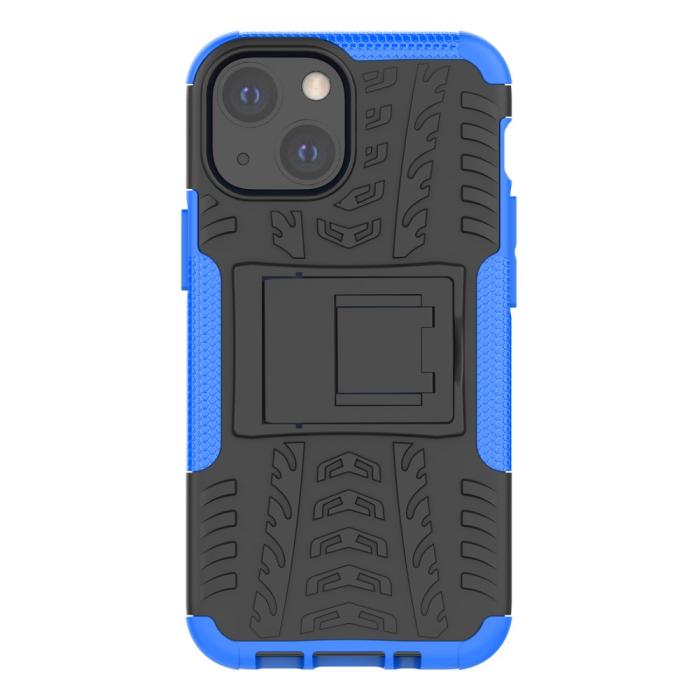Bild 2,  iPhone 13 Mini - Ultimata Stöttåliga Skalet med Stöd - Blå - Teknikhallen.se