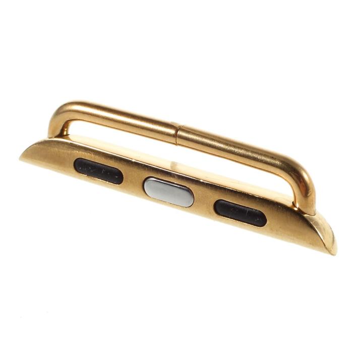 Bild 2,  Fästen till Apple Watch 42/44/45/46/49 mm Guld - Teknikhallen.se