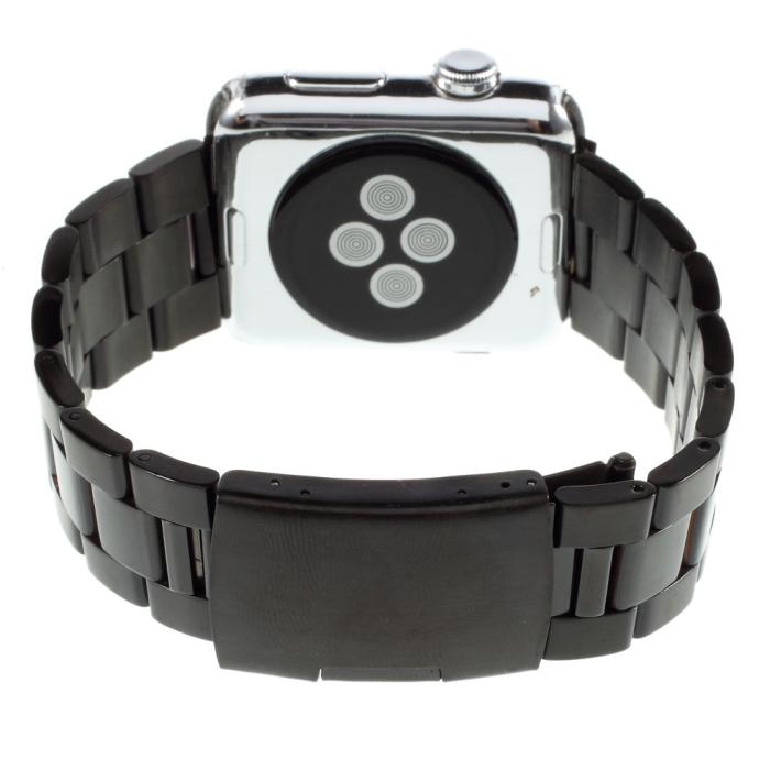 Bild 4,  Metallarmband Apple Watch 42/44/45/46/49 mm Svart - Teknikhallen.se