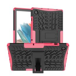  Samsung Galaxy Tab A8 10.5 (2021) Skal Rugged Kickstand Armor Rosa - Teknikhallen.se