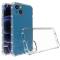  iPhone 14 Plus Skal Shockproof TPU Transparent - Teknikhallen.se