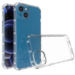  iPhone 14 Plus Skal Shockproof TPU Transparent - Teknikhallen.se