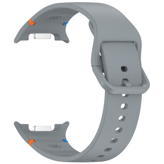 Bild 3,  Galaxy Watch 8 46/44/40 mm Klockarmband Silkon Grå - Teknikhallen.se
