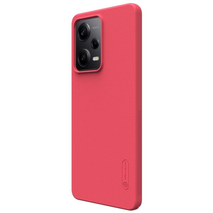 Bild 3, NILLKIN NILLKIN Xiaomi Redmi Note 12 Pro 5G Skal Frosted Shield Röd - Teknikhallen.se