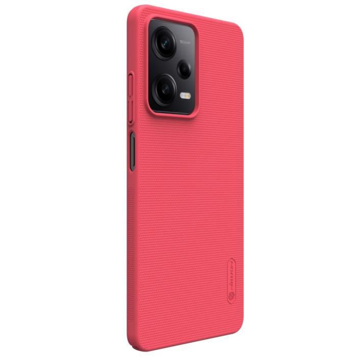 Bild 4, NILLKIN NILLKIN Xiaomi Redmi Note 12 Pro 5G Skal Frosted Shield Röd - Teknikhallen.se