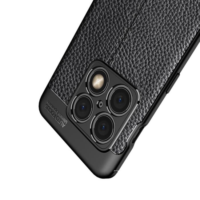 Bild 6,  OnePlus 10 Pro 5G Skal Litchi Textur Svart - Teknikhallen.se