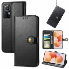 Xiaomi 12 Fodral M&auml;ssing Magnet Svart - Teknikhallen.se