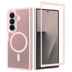  Samsung Galaxy Z Fold 8 Ultra Skal MagSafe TPU Rosa - Teknikhallen.se