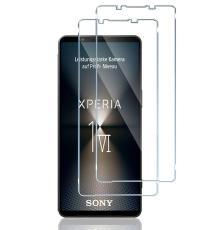  2-Pack Sony Xperia 1 VI Sk&auml;rmskydd H&auml;rdat Glas - Teknikhallen.se
