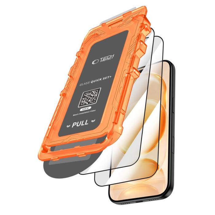 Bild 2, Tech-Protect T-P iPhone 18 Pro/17 Pro 2-PACK Skärmskydd Quick Set+ - Teknikhallen.se