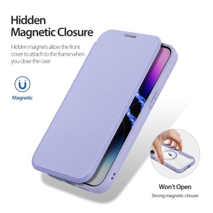 Bild 2, DUX DUCIS DUX DUCIS iPhone 15 Pro Max Fodral MagSafe Skin X Pro - Teknikhallen.se