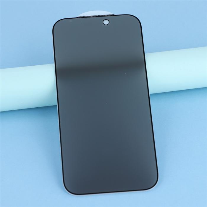 Bild 3,  iPhone 17 Pro Max Skärmskydd Heltäckande Härdat Glas Privacy - Teknikhallen.se