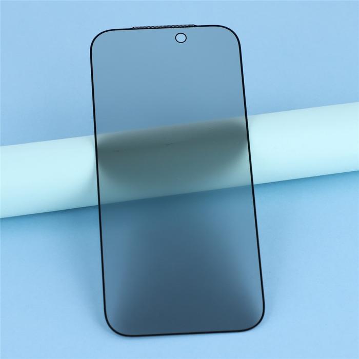 Bild 4,  iPhone 17 Pro Max Skärmskydd Heltäckande Härdat Glas Privacy - Teknikhallen.se