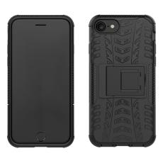  iPhone 7/8/SE (2020/2022) - Ultimata St&ouml;tt&aring;liga Skalet med St&ouml;d - Svart - Teknikhallen.se