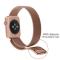  Milanese Loop Metall Armband Apple Watch 42/44/45/49 mm Roséguld - Teknikhallen.se