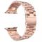  Lyxigt Metallarmband Apple Watch 42/44/45/49 mm Roséguld - Teknikhallen.se