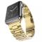  Lyxigt Metallarmband Apple Watch 42/44/45/49 mm Guld - Teknikhallen.se