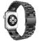  Lyxigt Metallarmband Apple Watch 41/40/38 mm - Svart - Teknikhallen.se