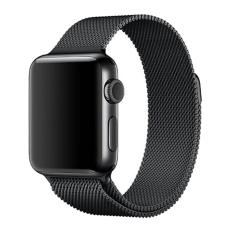  Milanese Loop Metall Armband Apple Watch 42/44/45/46/49 mm Svart - Teknikhallen.se