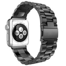  Lyxigt Metallarmband Apple Watch 42/41/40/38 mm - Svart - Teknikhallen.se