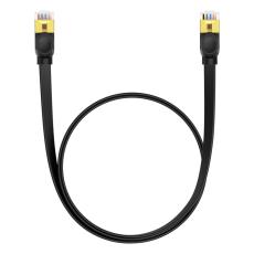 BASEUS BASEUS 1 m Cat7 RJ45 N&auml;tverkskabel Svart - Teknikhallen.se