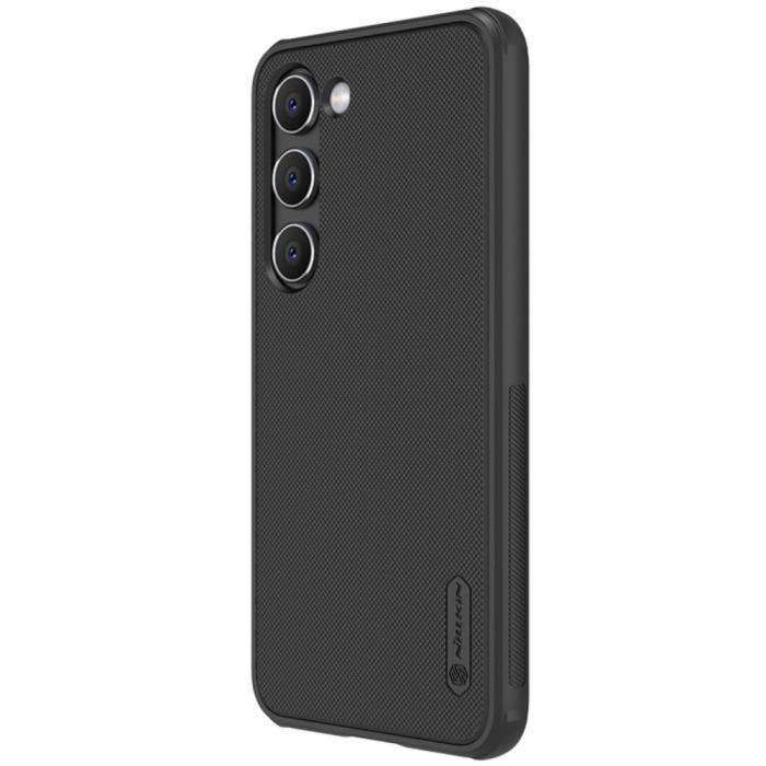 Bild 2, NILLKIN NILLKIN Samsung Galaxy S23 Skal Frosted Shield Pro Svart - Teknikhallen.se