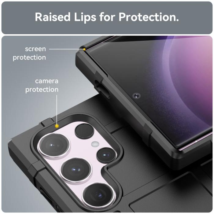 Bild 6,  Samsung Galaxy S24 Ultra Skal Robust Svart - Teknikhallen.se