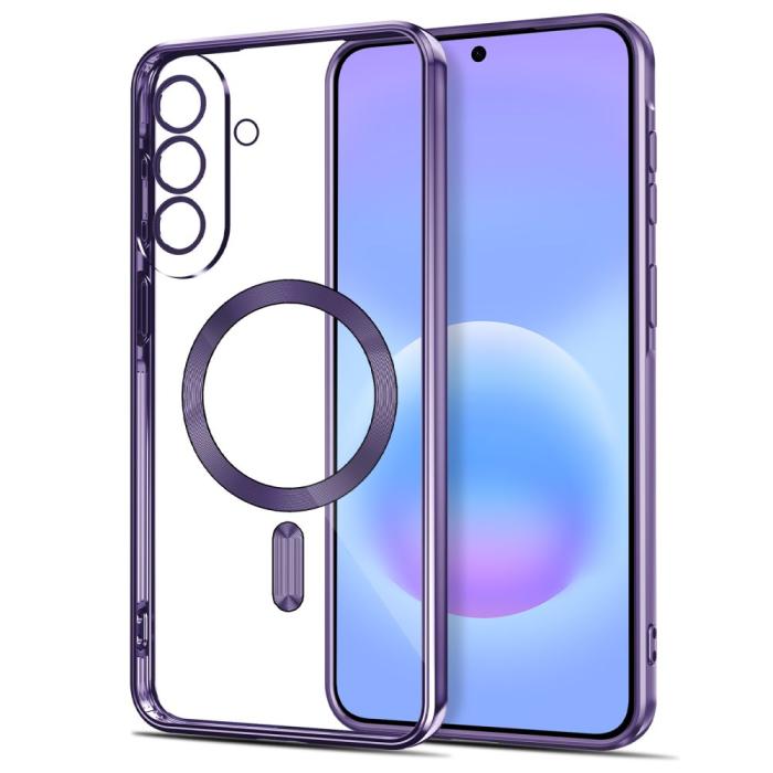 Bild 2, Tech-Protect Tech-Protect Galaxy A37 5G Skal MagSafe MagFlex Cobalt Violet - Teknikhallen.se