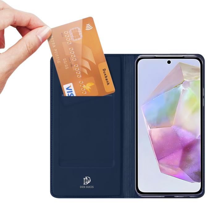 Bild 2, DUX DUCIS DUX DUCIS Samsung Galaxy A56 5G / A36 5G Fodral Skin Pro Blå - Teknikhallen.se